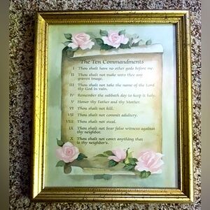 The Ten Commandments Picture